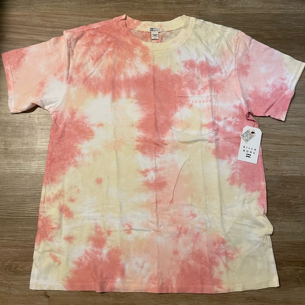 🌴🌼BILLABONG BEACH COMBER 1973 RETRO TIE DYE T SHIRT TEE TOP 🌼🌴 - Picture 2 of 8